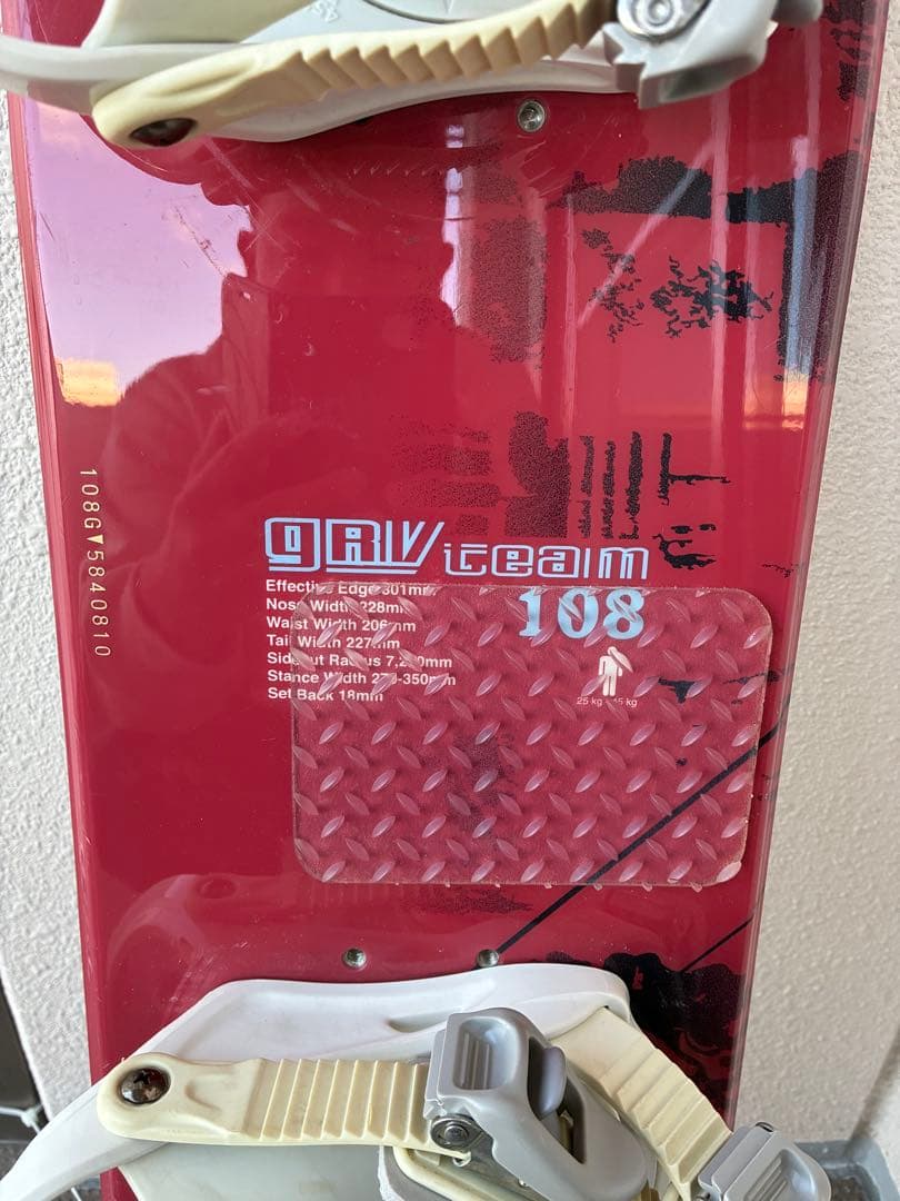 IGNIO GRV/team 108 スノーボード キッズ