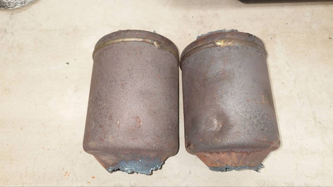 スバル ステラ RN2 EN07 触媒 中古 2個セット ジャンク