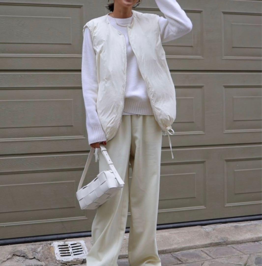 みーんさん専用　新品未使用！gypsohila ジプソフィア　パフィベスト　白