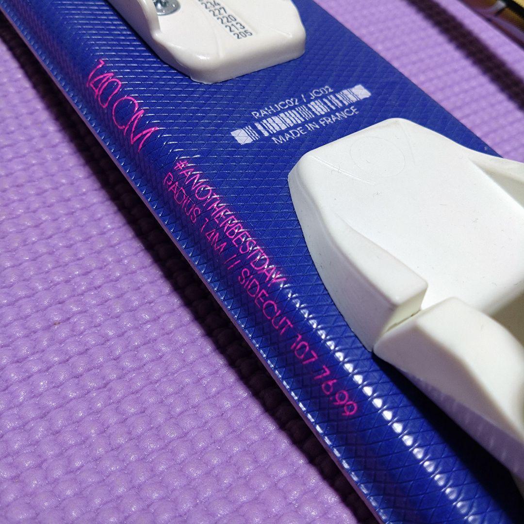 ロシニョール　スキー板　ルック金具 ロシニョールストック　３点セット　140