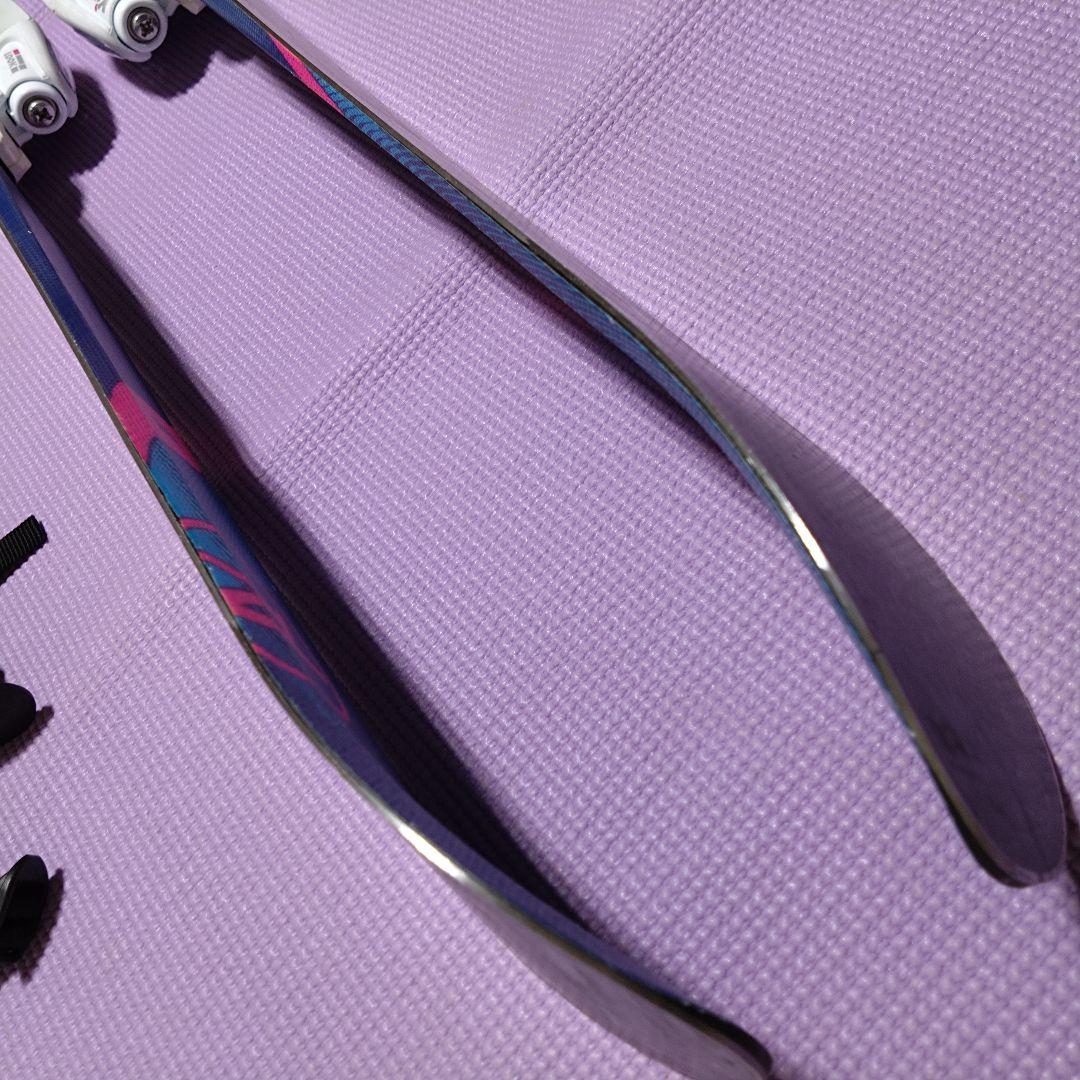 ロシニョール　スキー板　ルック金具 ロシニョールストック　３点セット　140