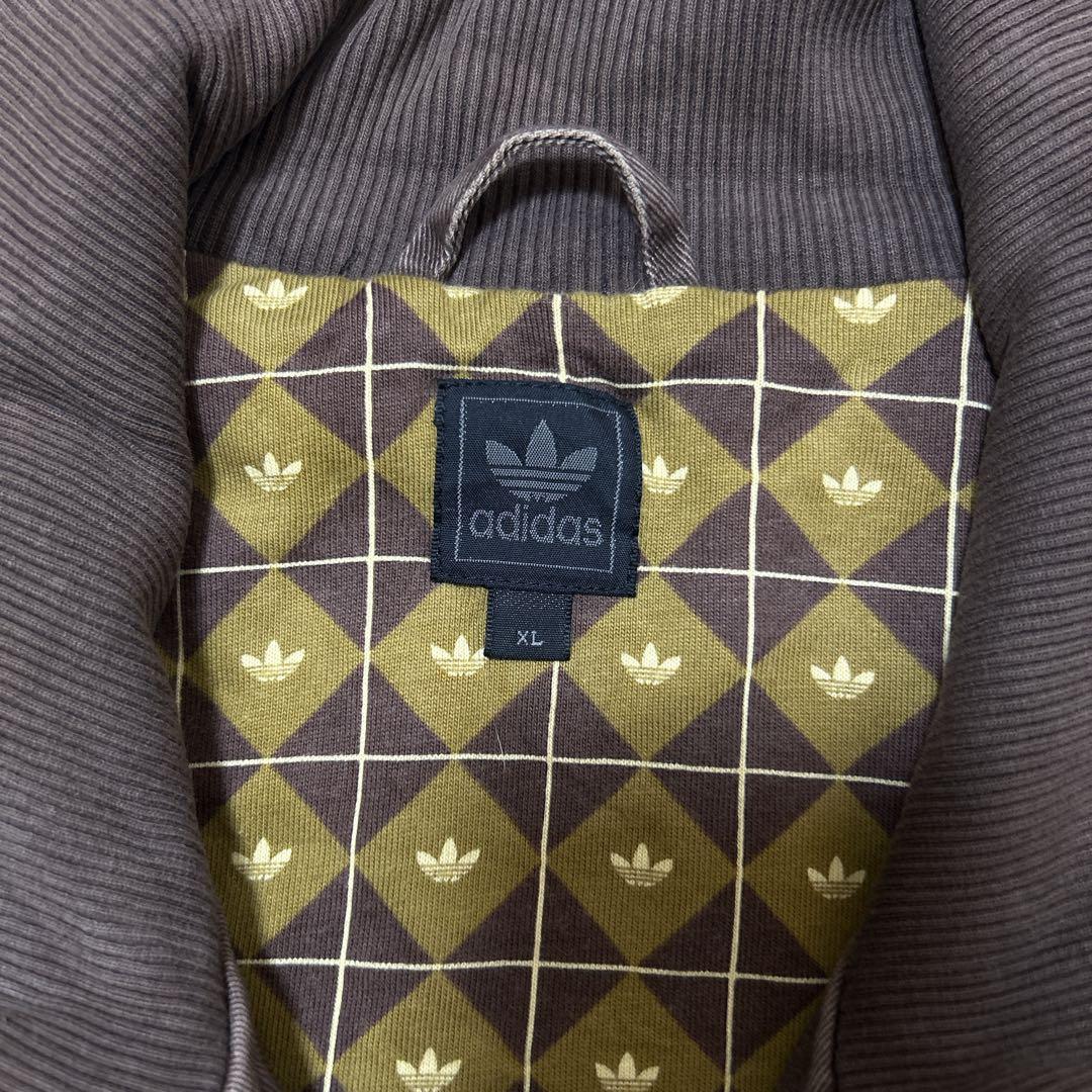 adidas アディダスオリジナルス トラックジャケット ブルゾン XL 茶色