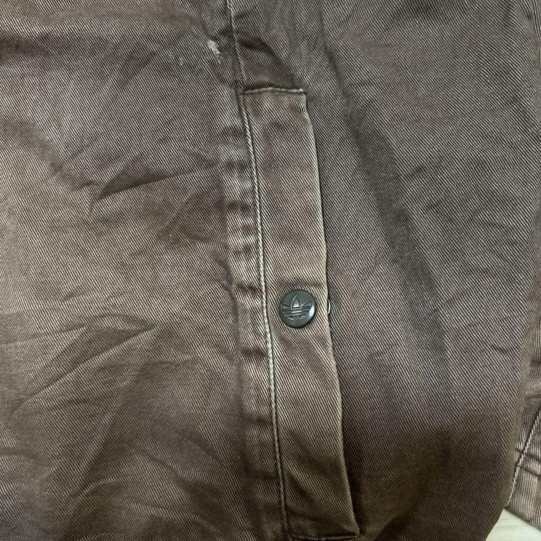 adidas アディダスオリジナルス トラックジャケット ブルゾン XL 茶色