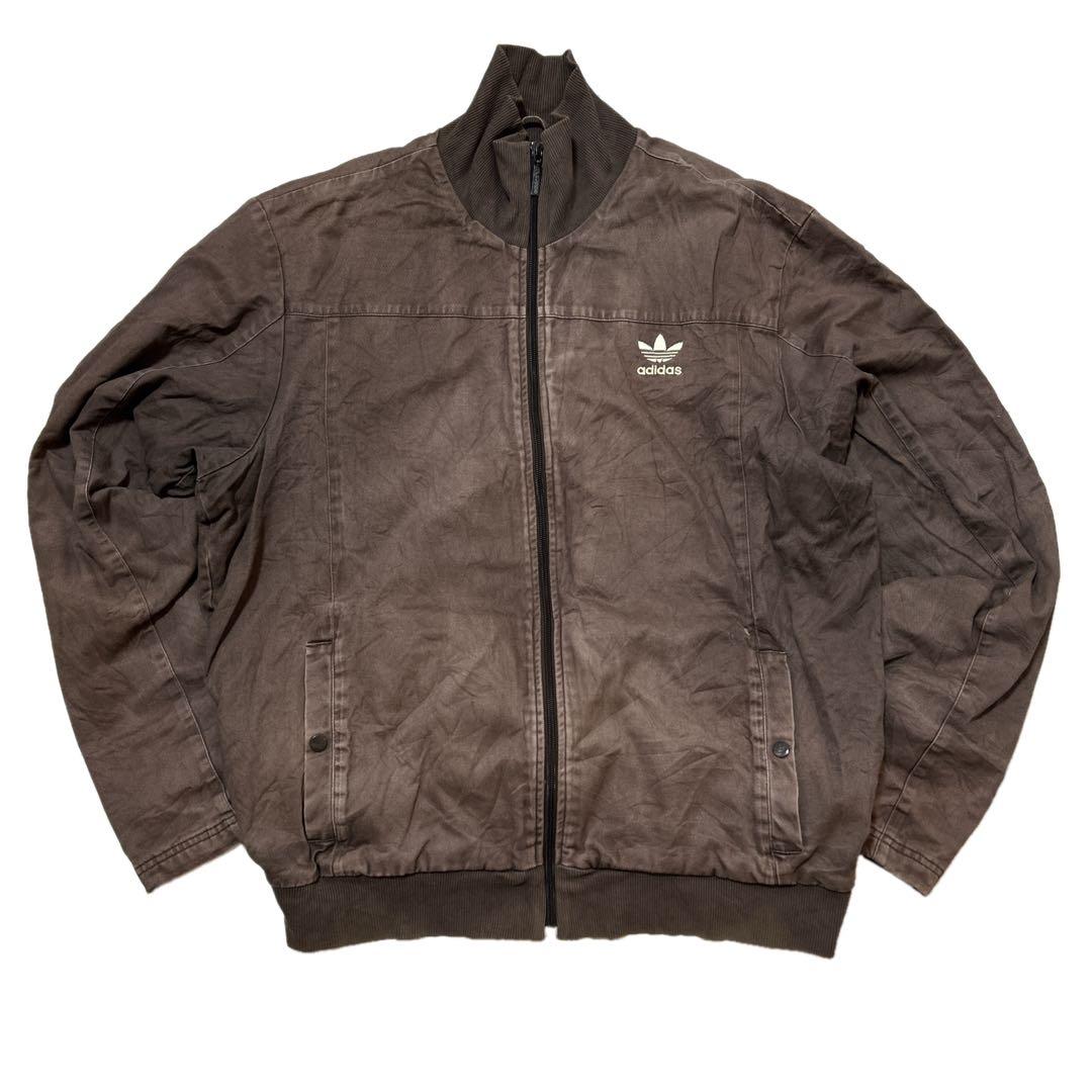 adidas アディダスオリジナルス トラックジャケット ブルゾン XL 茶色