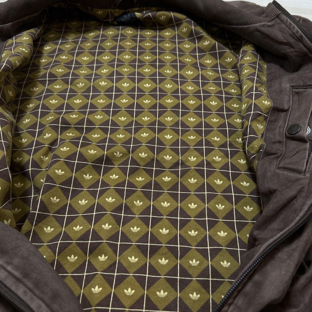 adidas アディダスオリジナルス トラックジャケット ブルゾン XL 茶色