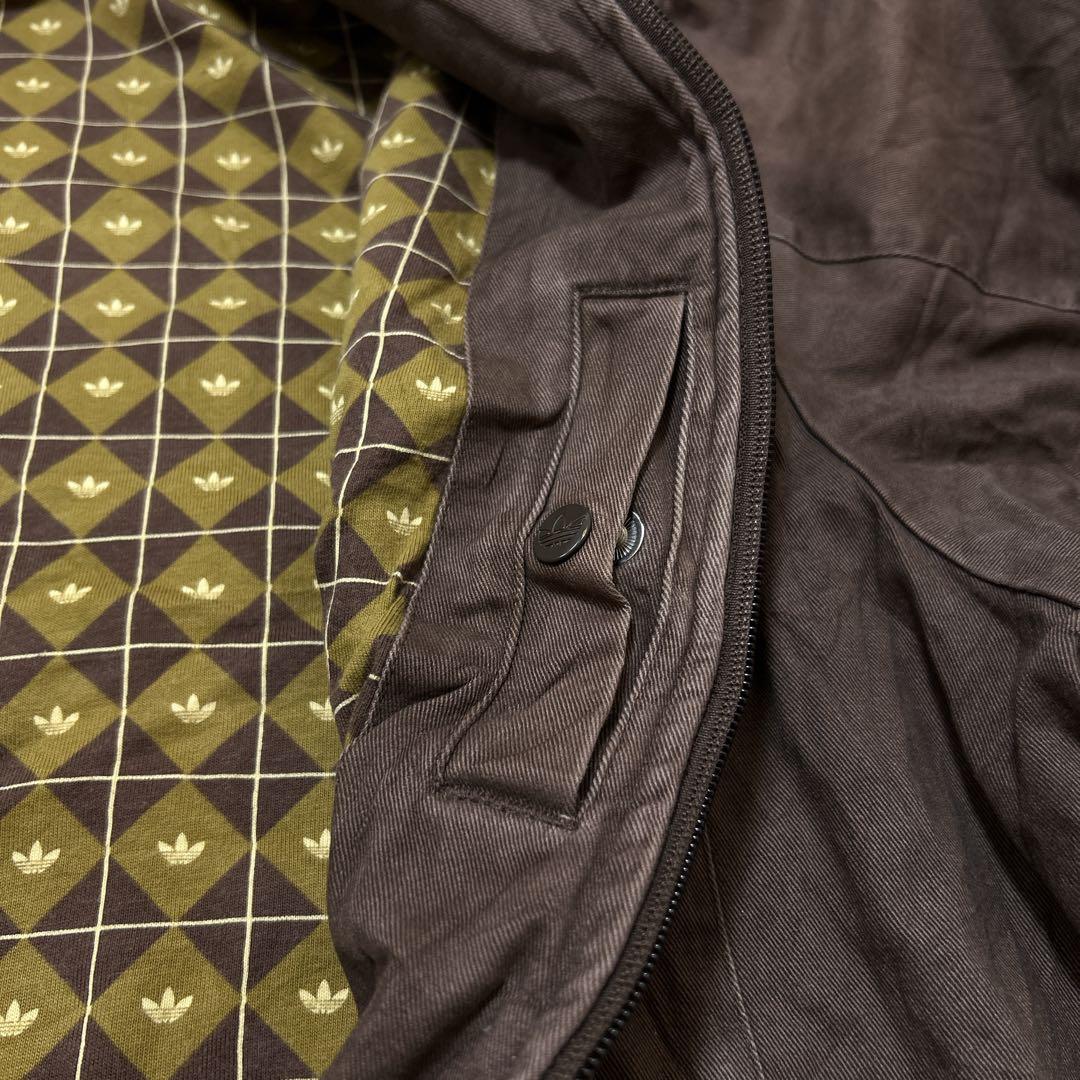 adidas アディダスオリジナルス トラックジャケット ブルゾン XL 茶色