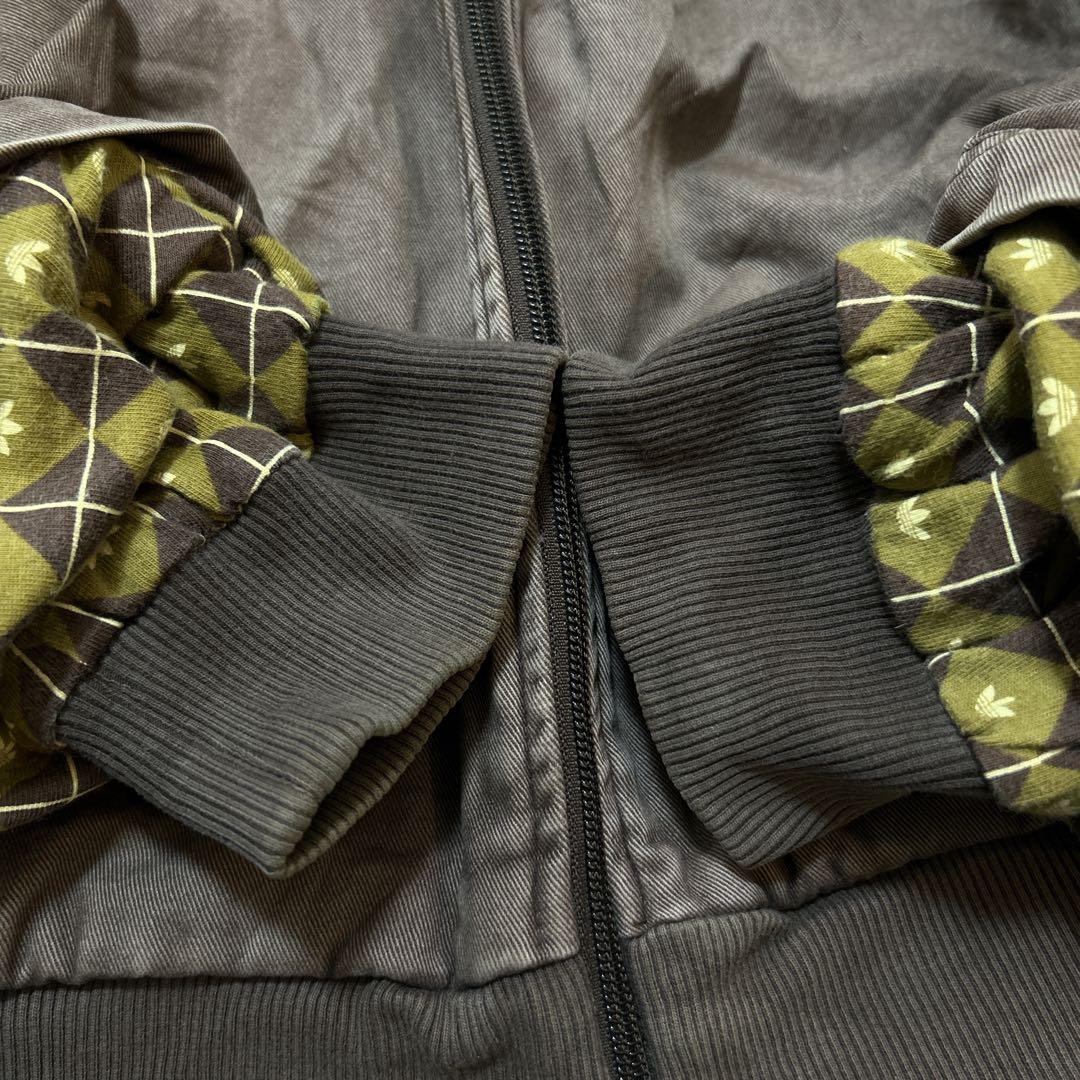 adidas アディダスオリジナルス トラックジャケット ブルゾン XL 茶色