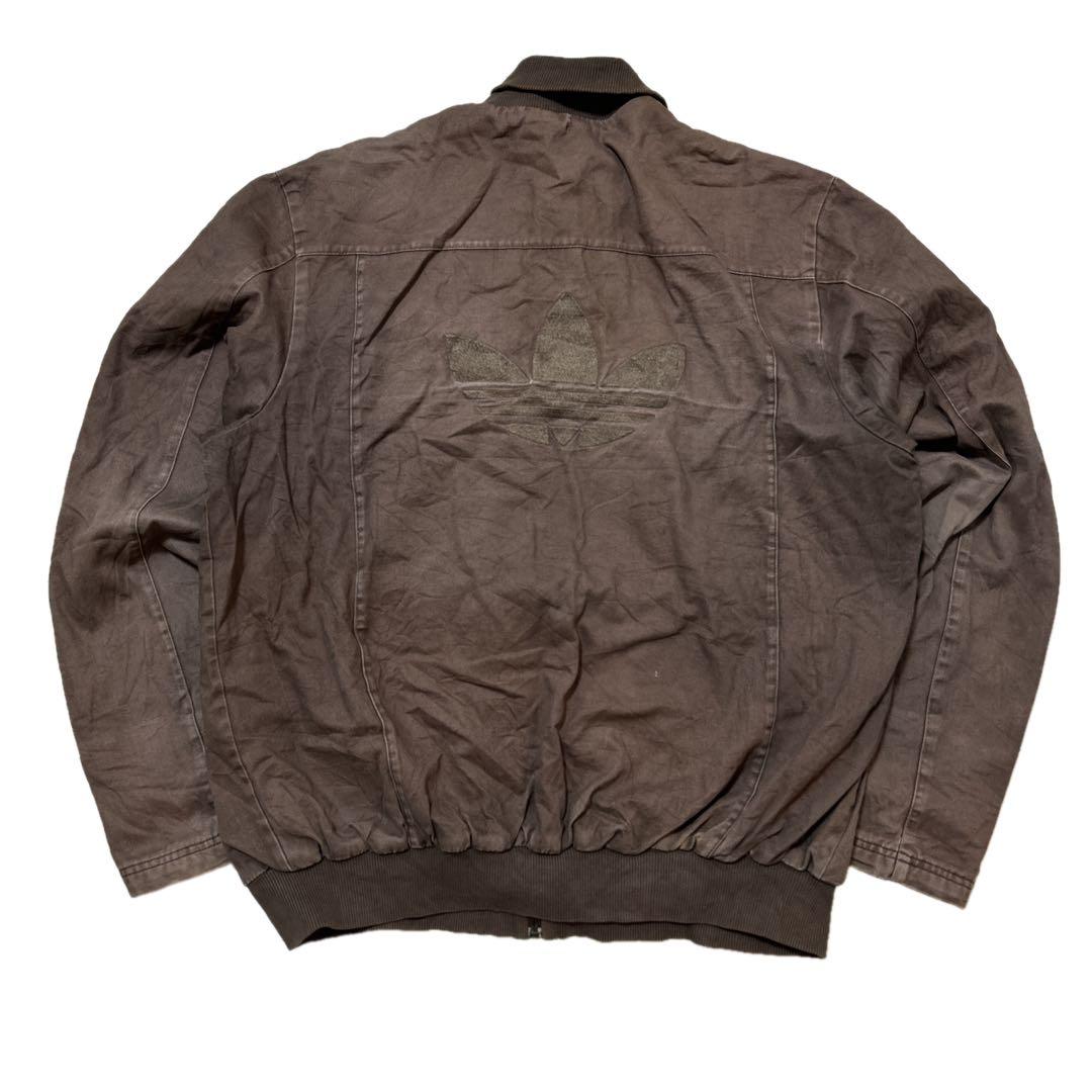adidas アディダスオリジナルス トラックジャケット ブルゾン XL 茶色