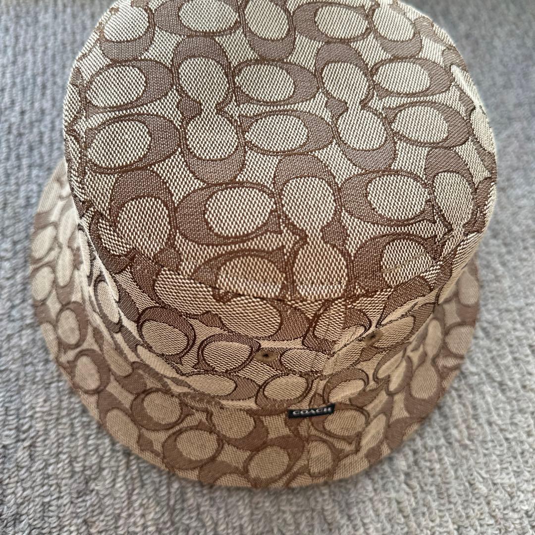 コーチ COACH シグネチャー ジャガード バケット ハット