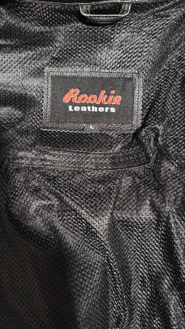 レザーライダースジャケット Rookie Leathers Lサイズ