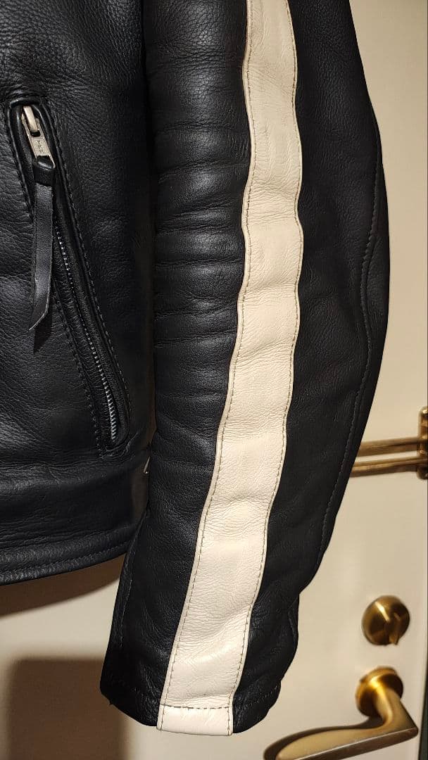 レザーライダースジャケット Rookie Leathers Lサイズ