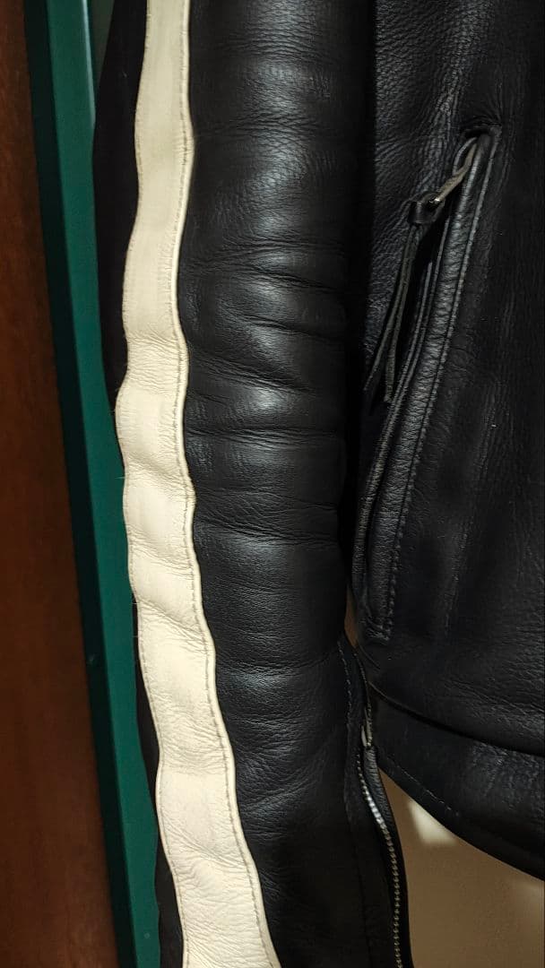 レザーライダースジャケット Rookie Leathers Lサイズ