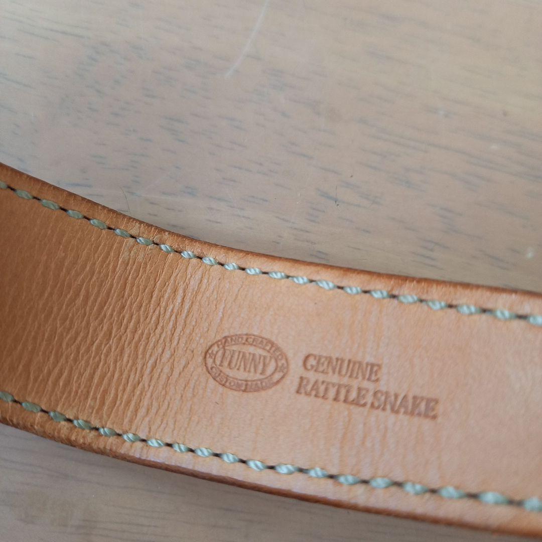 ☆FUNNYウォレットチェーン☆本革蛇革 バイカー