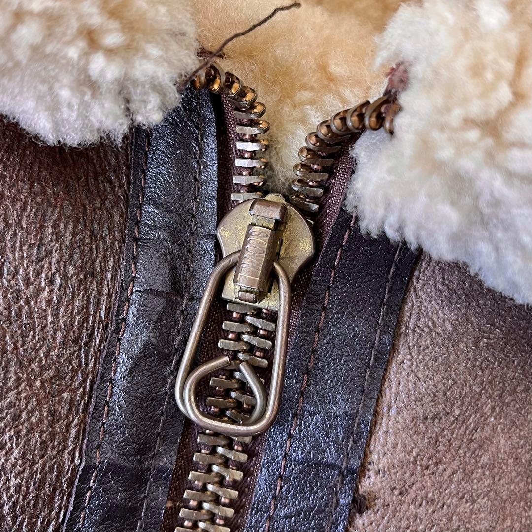 や*ん様 【USA製】AVIREX B-3 リアルムートン フライトジャケット