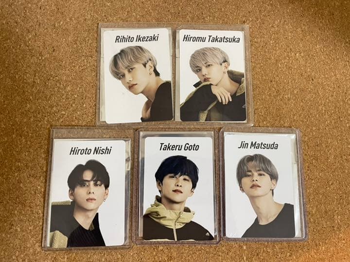 INI セット 後藤威尊 池﨑理人 髙塚大夢 西洸人 松田迅 トレカ