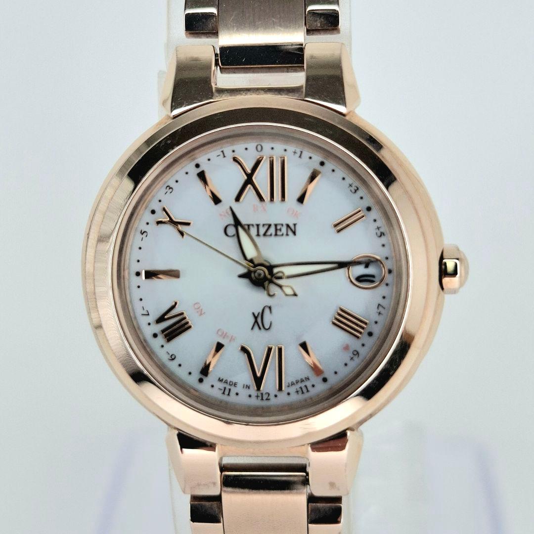 ✨人気 シチズン ハッピーフライト CITIZEN ソーラー 電波 ピンク