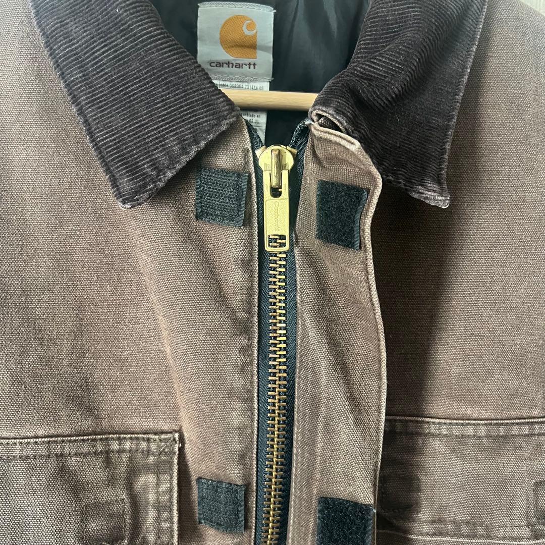 【美品】Carhartt トラディショナルジャケット ブラウン ダックジャケット