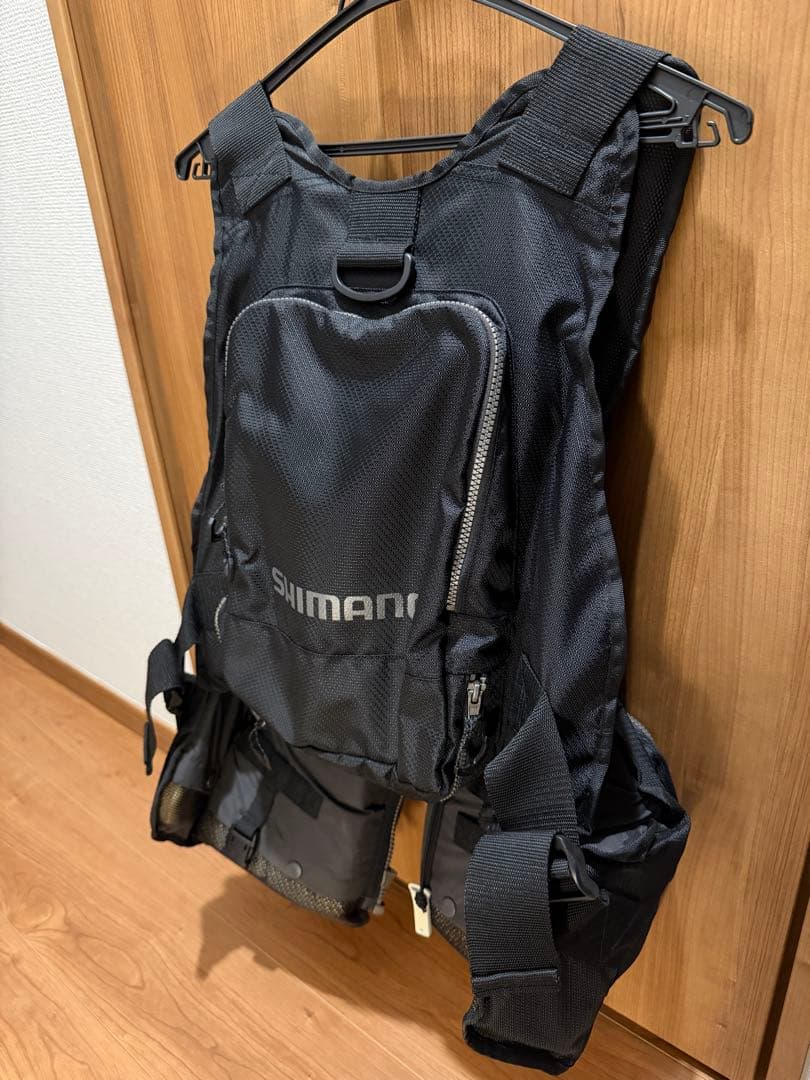 カ*ゴ様 シマノ SHIMANO ゲームベストVF-024U ブラック