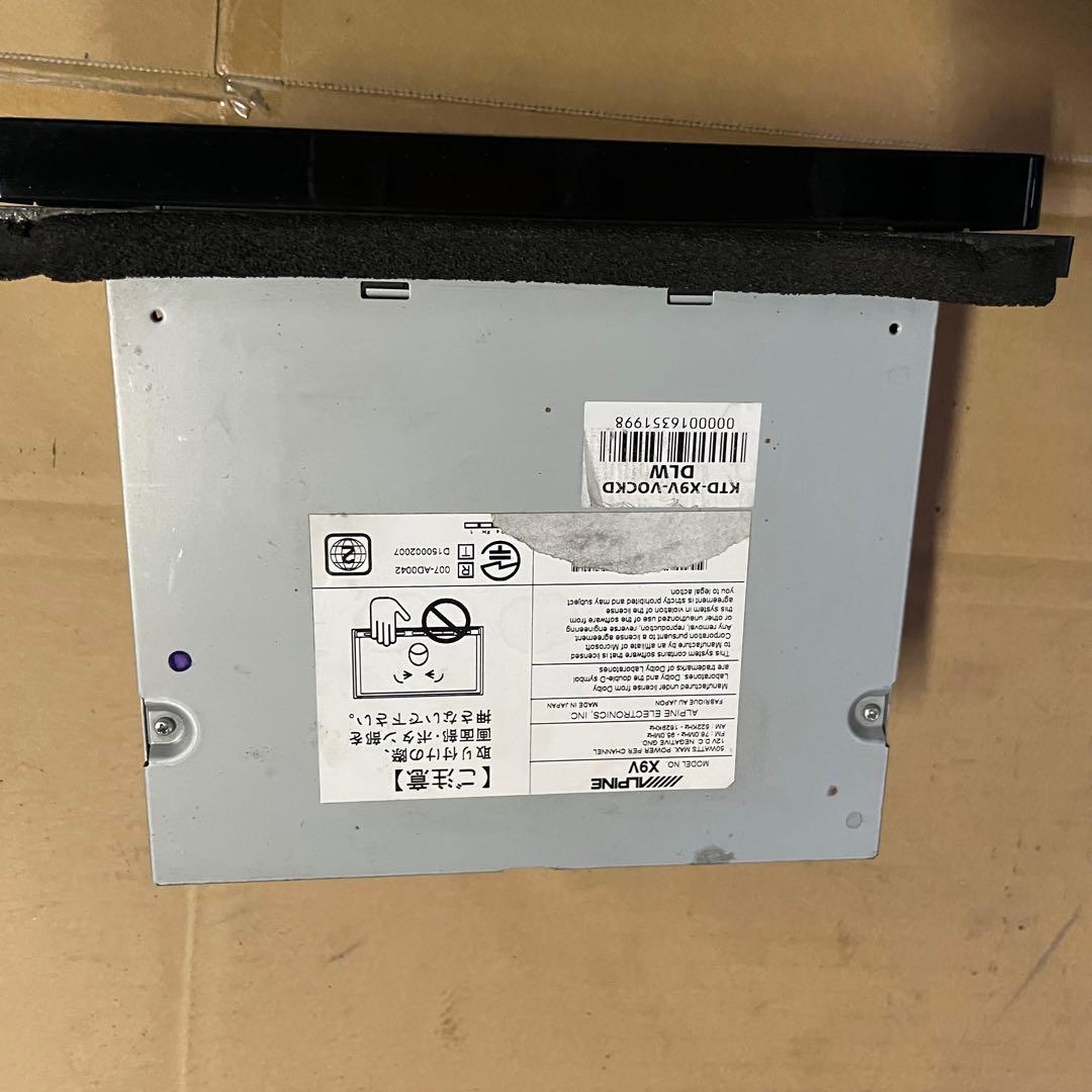 ビッグX 9インチ　X9V カーナビ　ヴォクシー