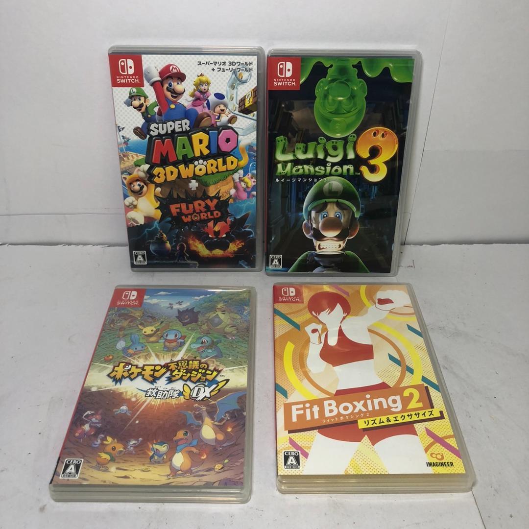 チ*ビ様 【まとめ売り】Nintendo Switch ゲーム4本セット ポケモ