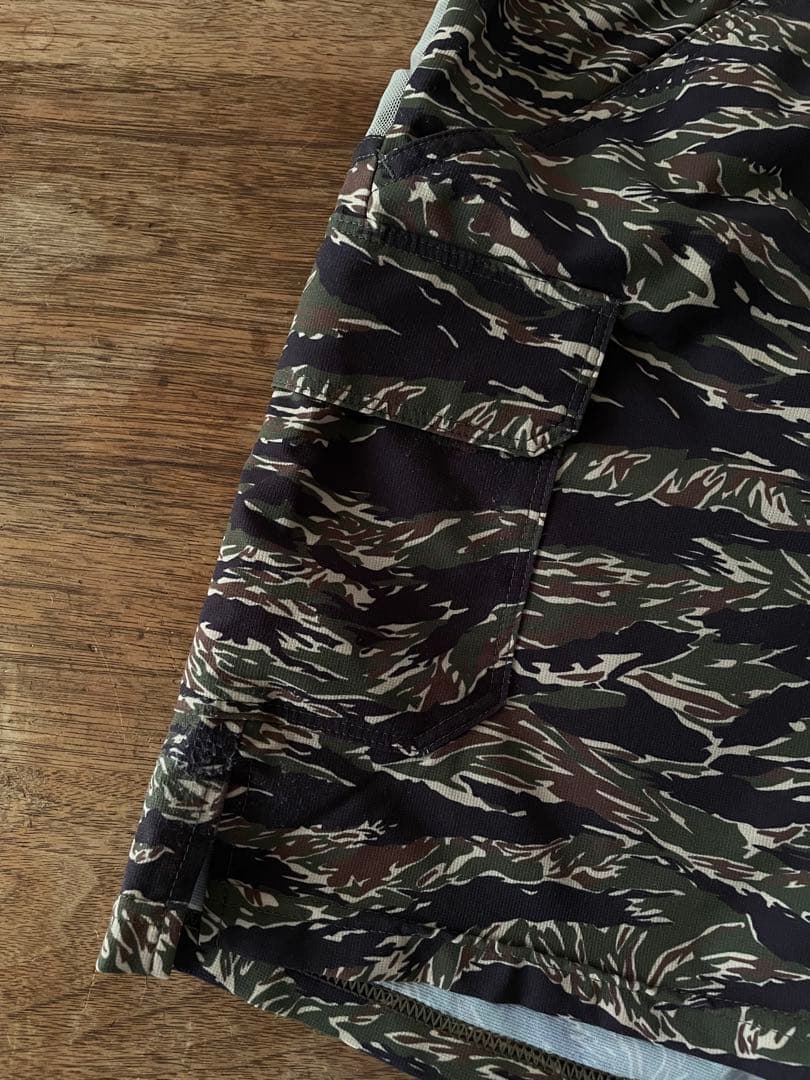 MMA マウンテンマーシャルアーツ タイガーカモ ランニングパンツ XS