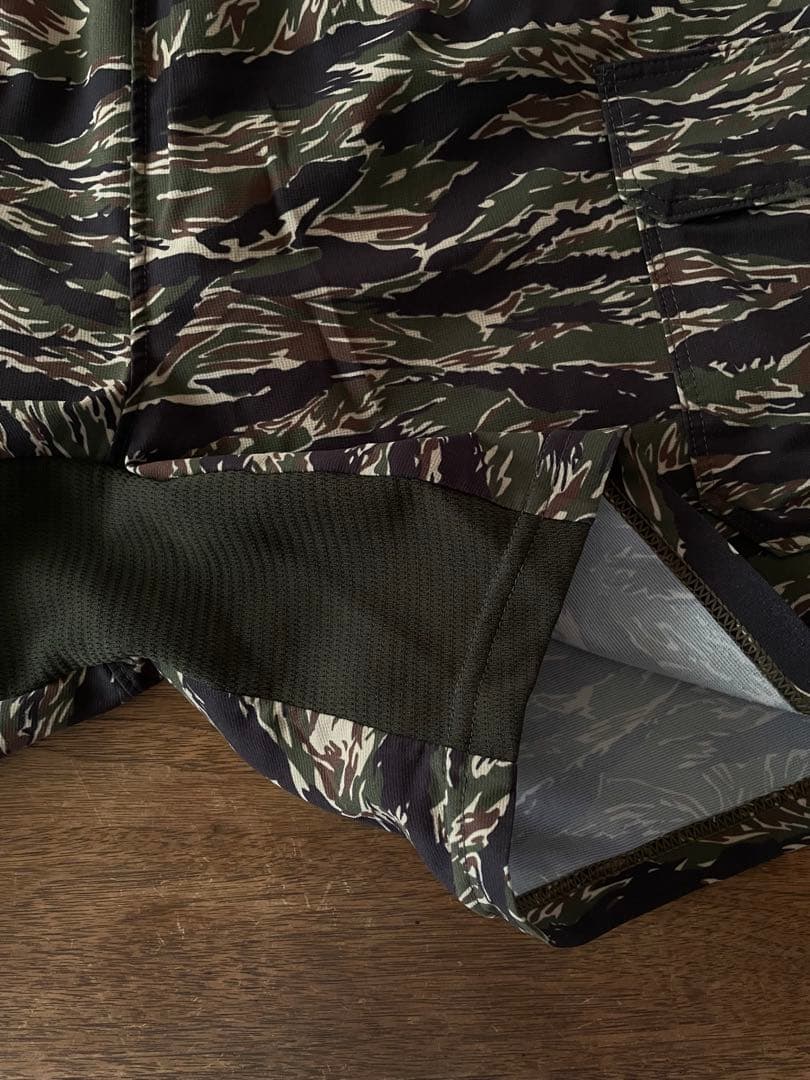 MMA マウンテンマーシャルアーツ タイガーカモ ランニングパンツ XS