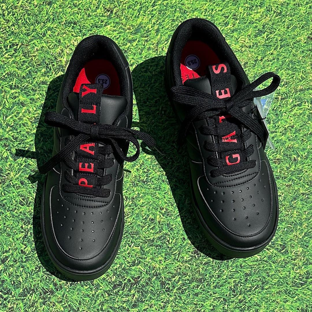 パーリーゲイツ 定価35200円 メンズ ゴルフシューズ 25.5cm