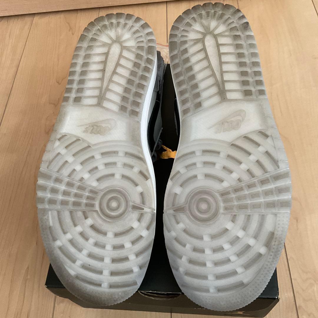 【極美品】ナイキ ジョーダン1 ゴルフ ウルフグレー 27㎝