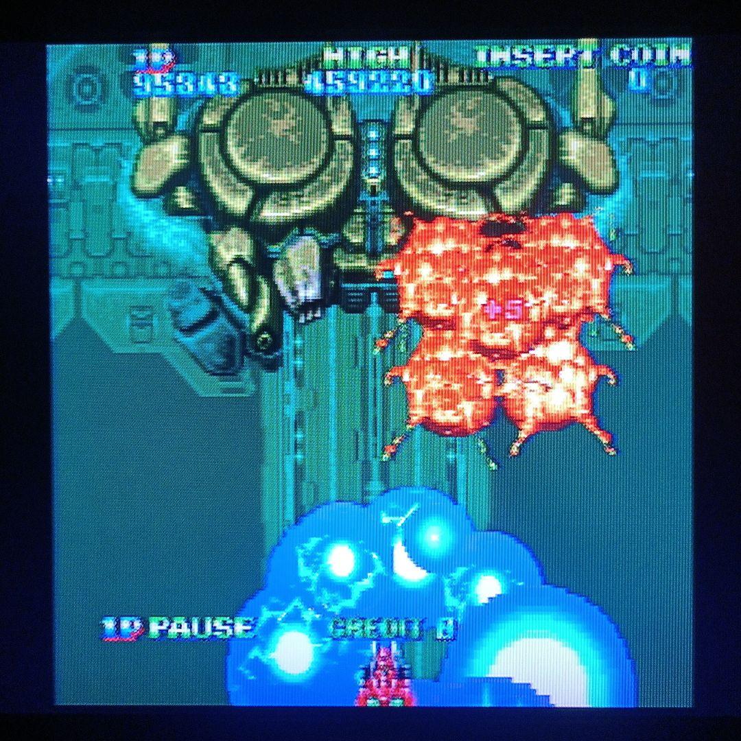 セガサターン　バツグン　シューティング　サターンソフト　東亜プラン