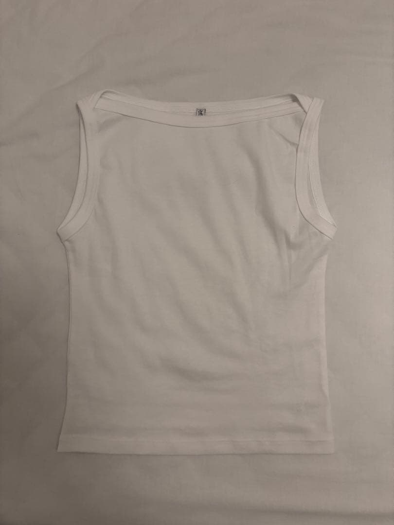 トップス boat neck tanktop