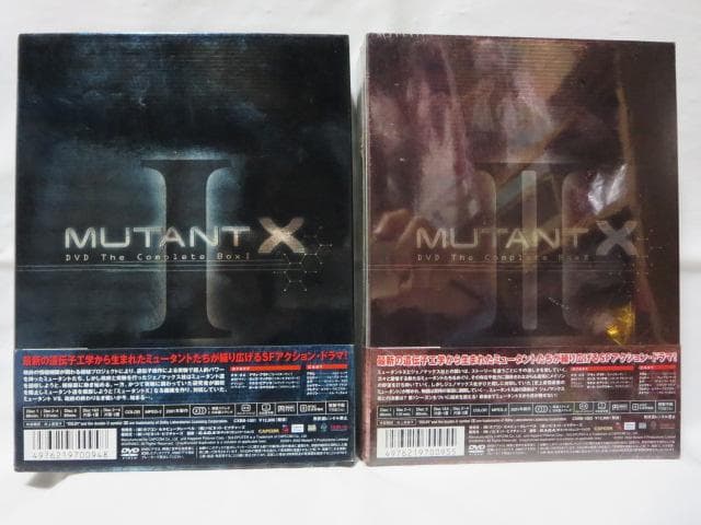 【セル版/美品/6点】ミュータントX:シーズン1~3:コンプリートDVD-BOX