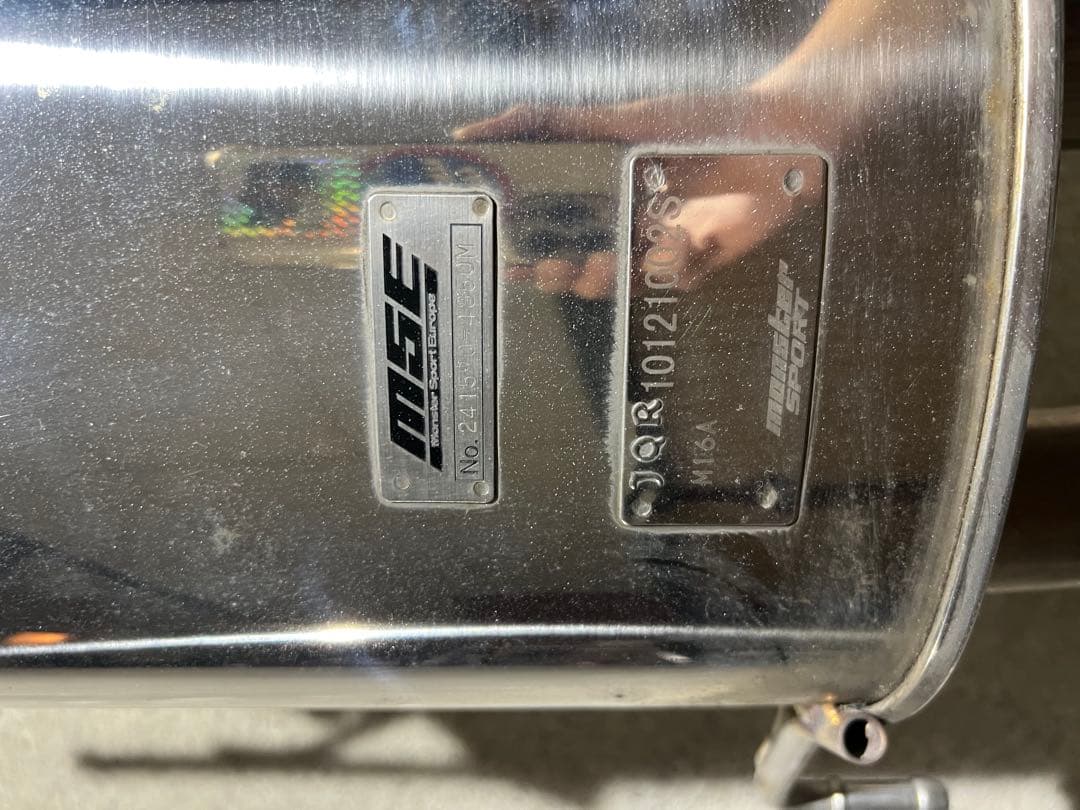 スイフトスポーツ ZC32S モンスタースポーツ マフラー