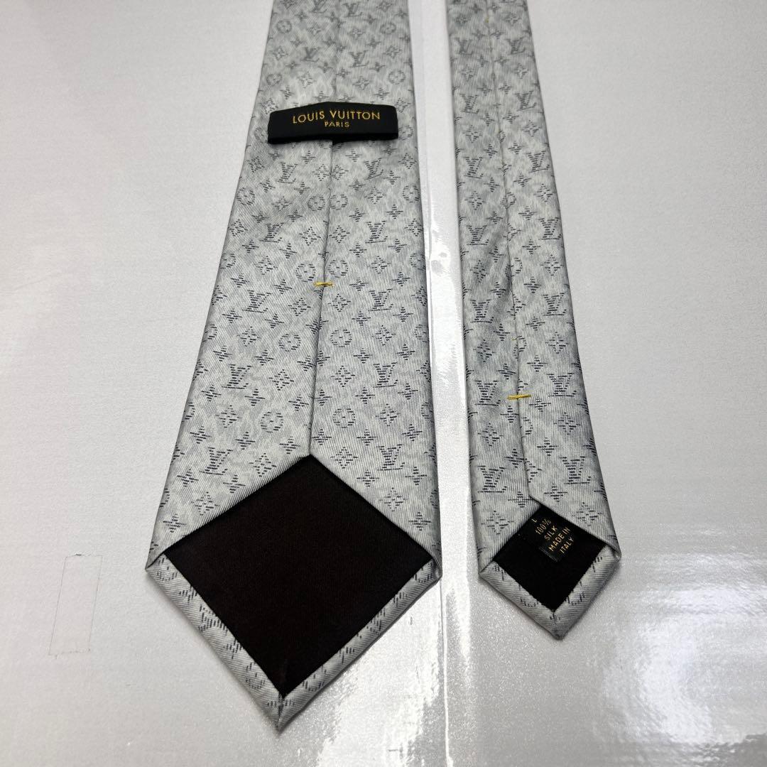 LOUIS VUITTON ルイヴィトン 極美品 ネクタイ モノグラム レア