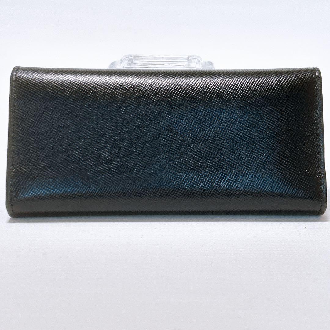 新品未使用✨プラダ キーケース 6連 サフィアーノ 三角ロゴ ゴールド