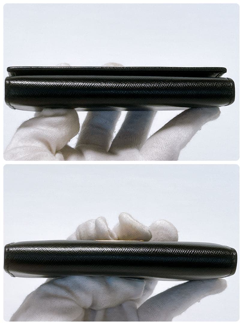 新品未使用✨プラダ キーケース 6連 サフィアーノ 三角ロゴ ゴールド