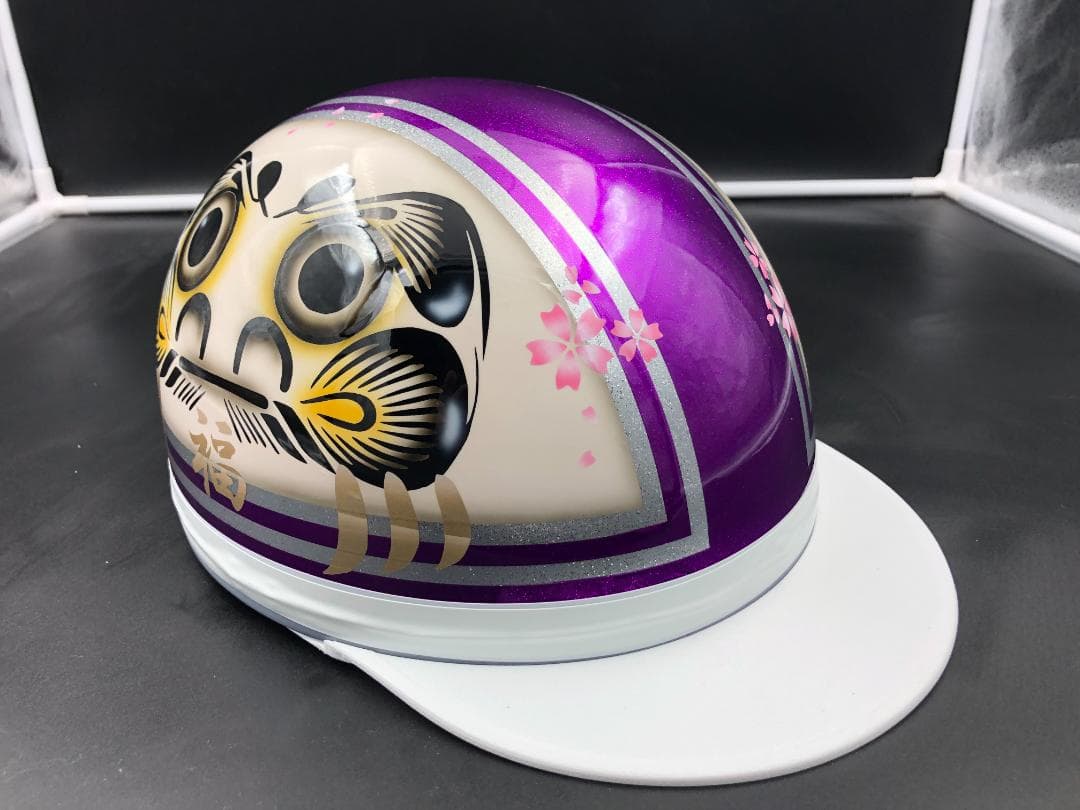 コルク半　カスタム　マジック　だるま　パープル　高級クリヤ送料無料