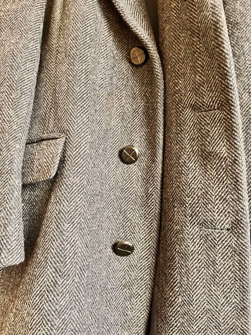 ディオール　Dior チェスターコート　ヘリンボーン　アメリカ製　古着