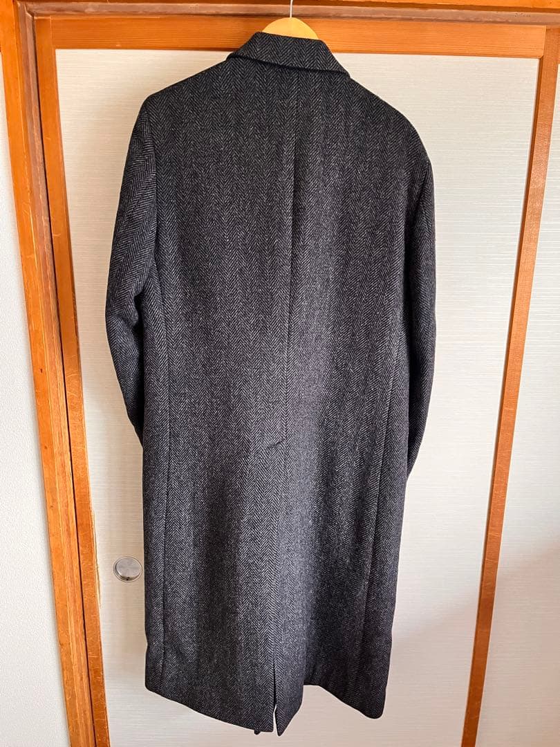 ディオール　Dior チェスターコート　ヘリンボーン　アメリカ製　古着