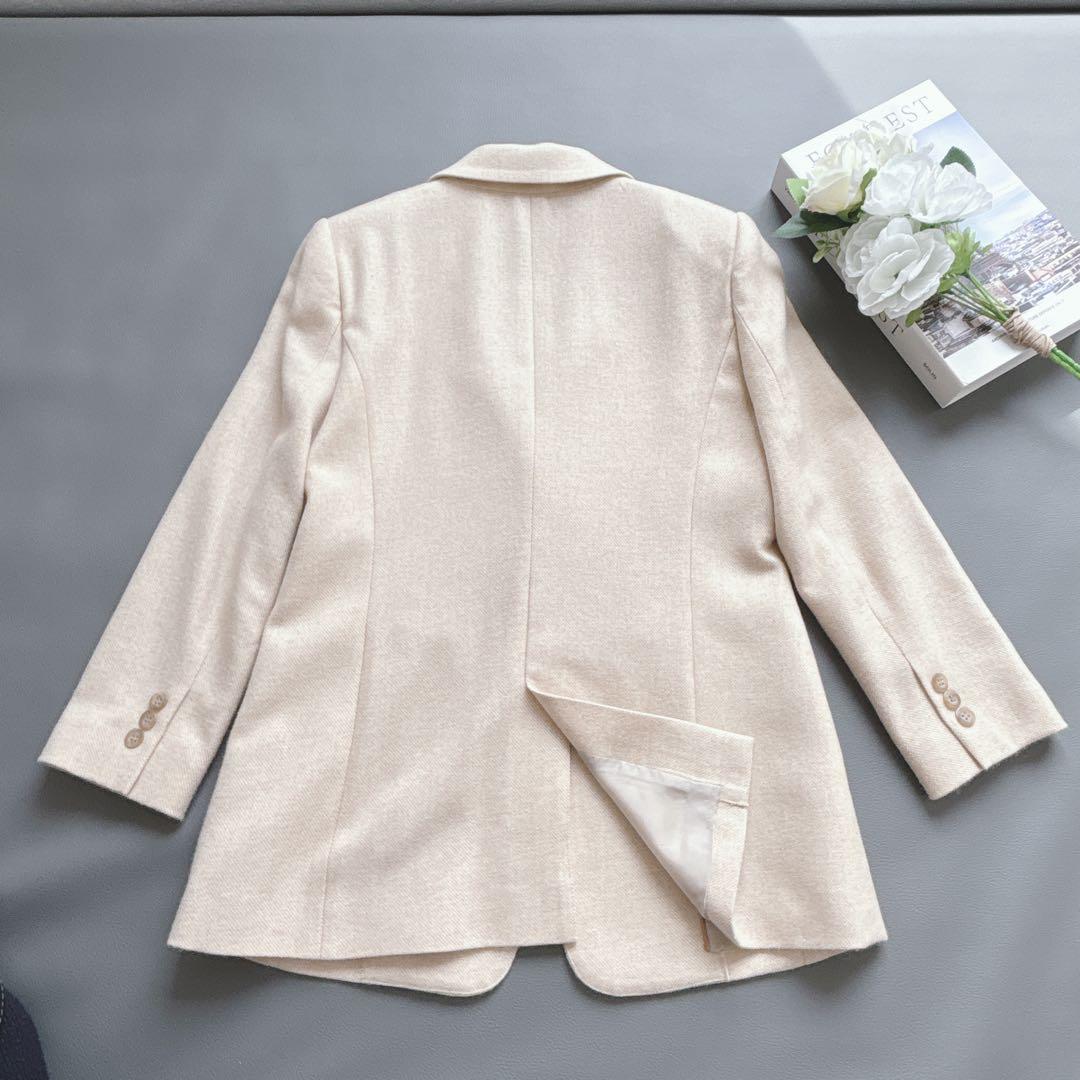 美品♡Leilian カシミヤ シルク ジャケット レリアン 現行タグ