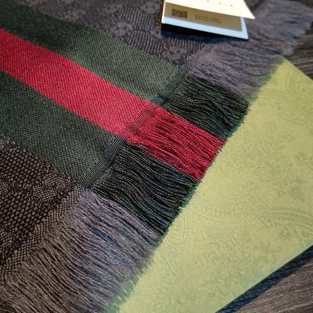 ❤専用❤GUCCI マフラースカーフ❤最高級ウール❤一番人気黒❤