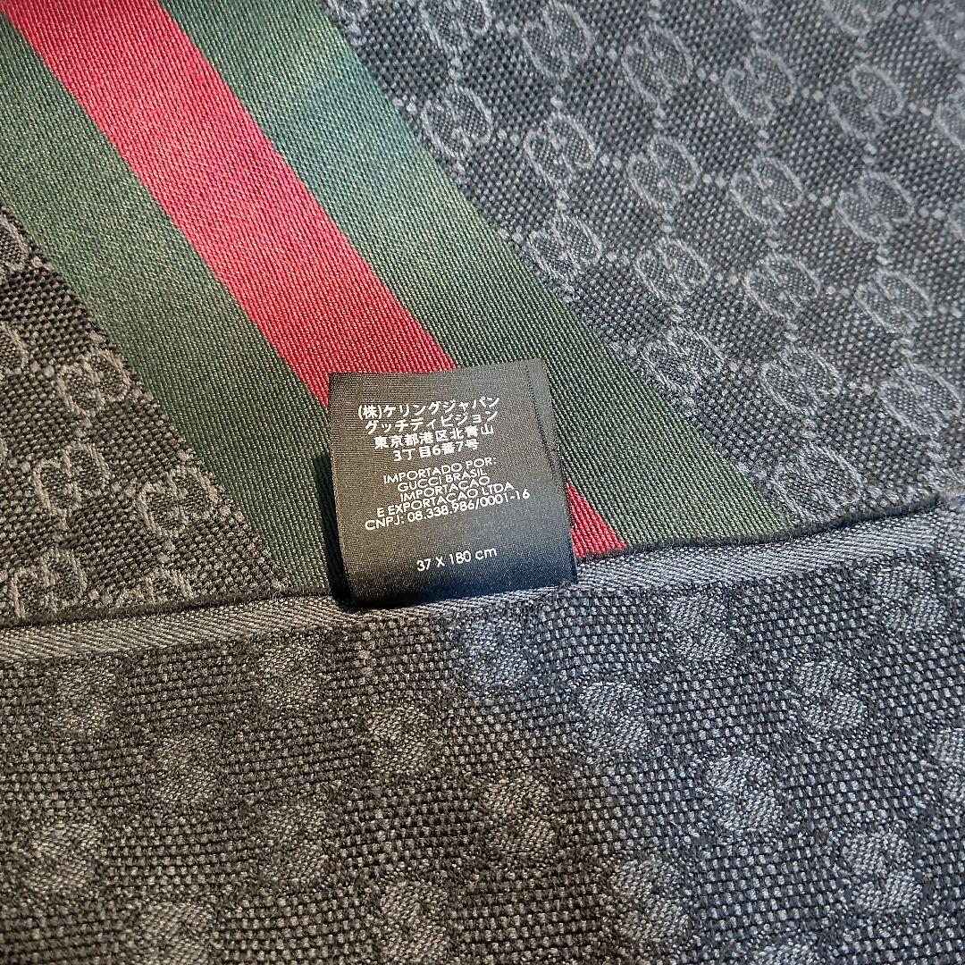 ❤専用❤GUCCI マフラースカーフ❤最高級ウール❤一番人気黒❤