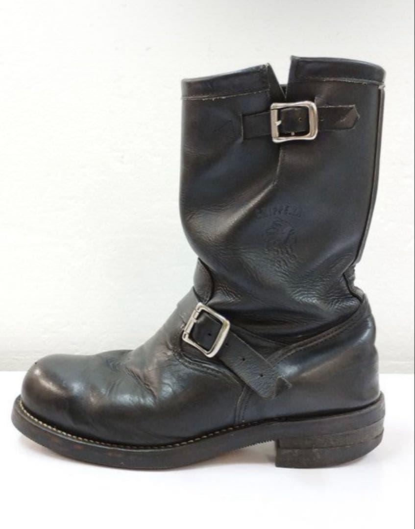 Chippewa チペワ エンジニアブーツ USA製10E ブラック 27863