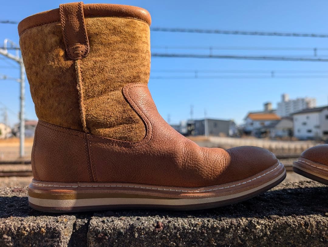 ✨2回使用✨UGG アグ ムートンブーツ BURKERT ブラウン 26㎝