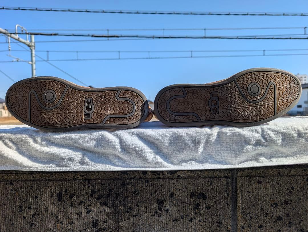 ✨2回使用✨UGG アグ ムートンブーツ BURKERT ブラウン 26㎝