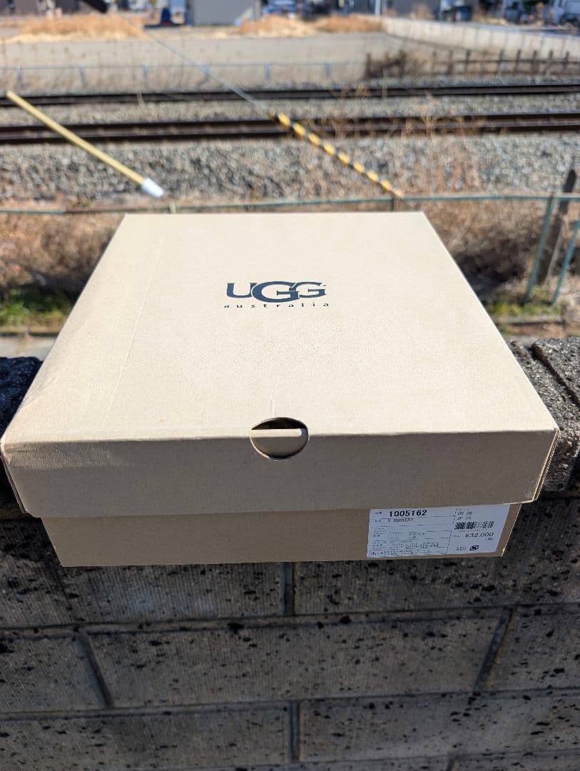 ✨2回使用✨UGG アグ ムートンブーツ BURKERT ブラウン 26㎝
