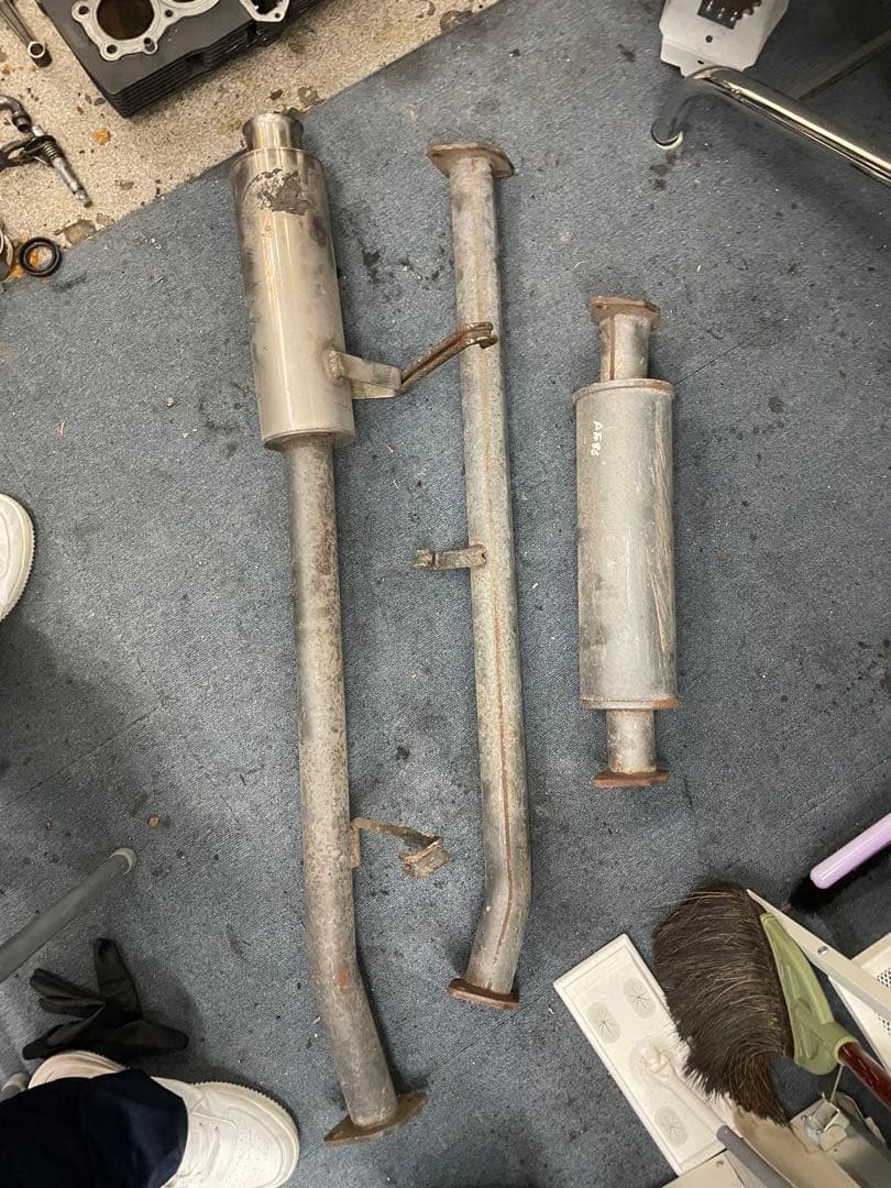 AE86 マフラー　当時物