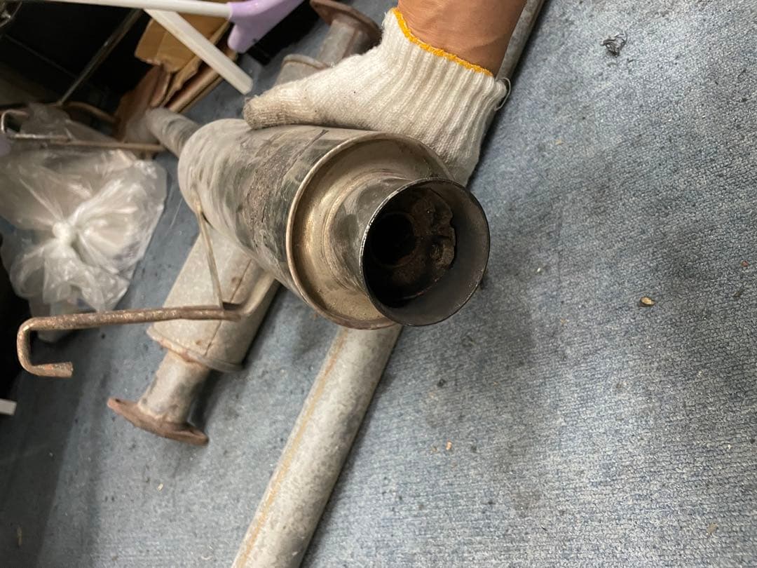 AE86 マフラー　当時物