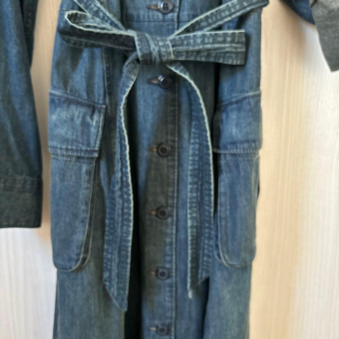 RRL ダブルアールエル ラルフローレン インディゴデニムシャツドレス 新品