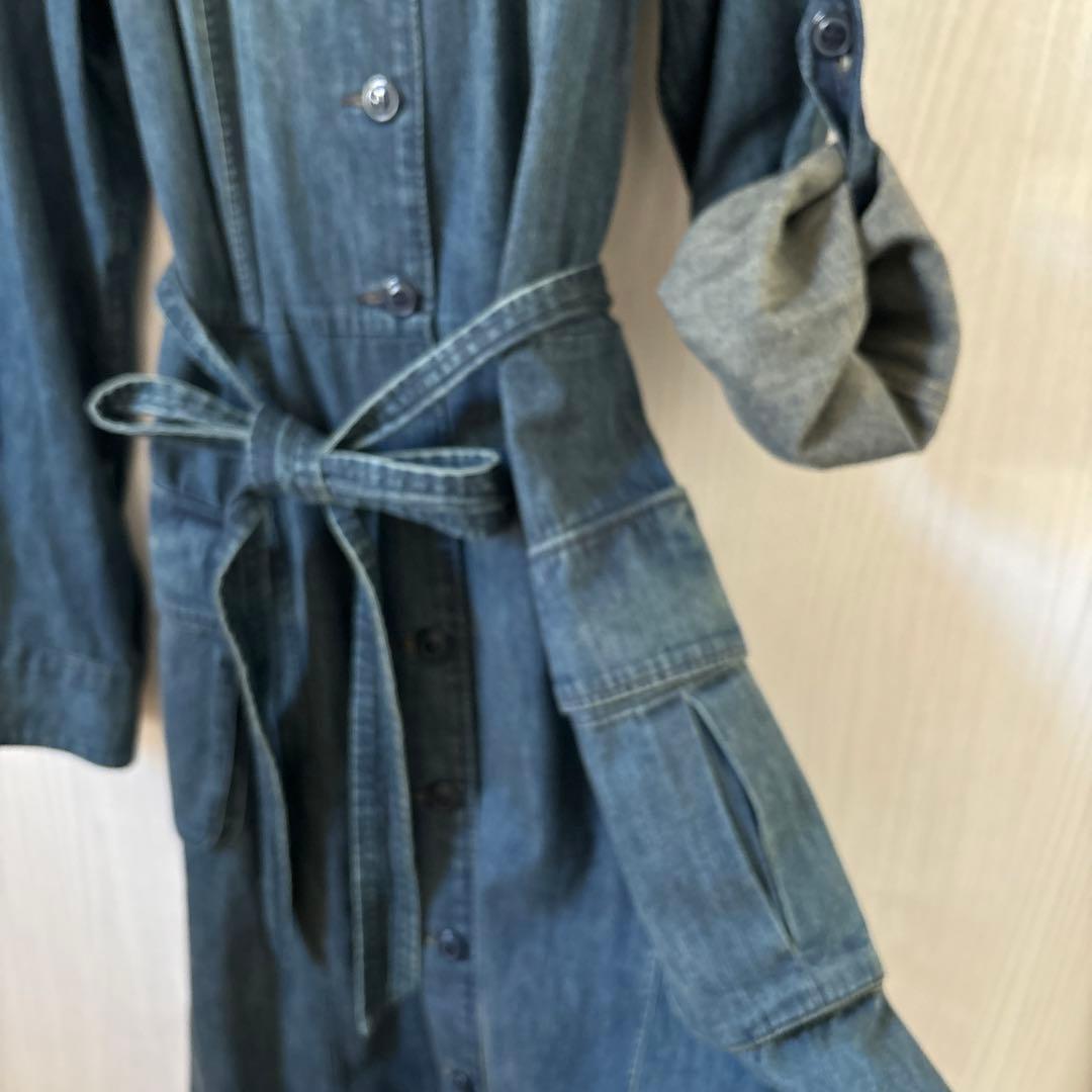 RRL ダブルアールエル ラルフローレン インディゴデニムシャツドレス 新品