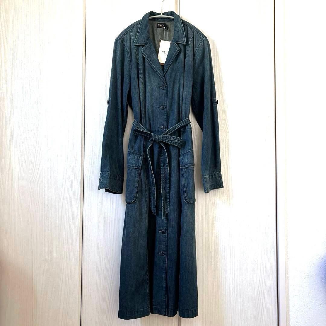 RRL ダブルアールエル ラルフローレン インディゴデニムシャツドレス 新品